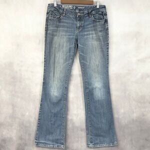 Y2K Mossimo Supply Low Rise Bootcut Jeans Size 11 Long Indie Western Retro Urban
